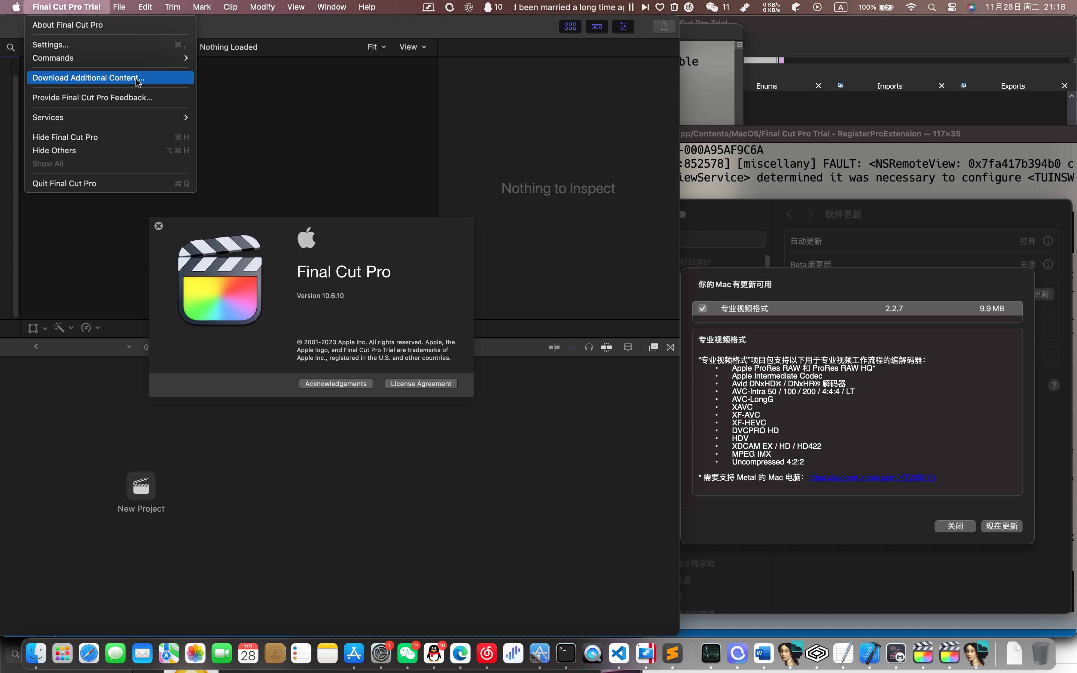 Final Cut Pro 截图 1
