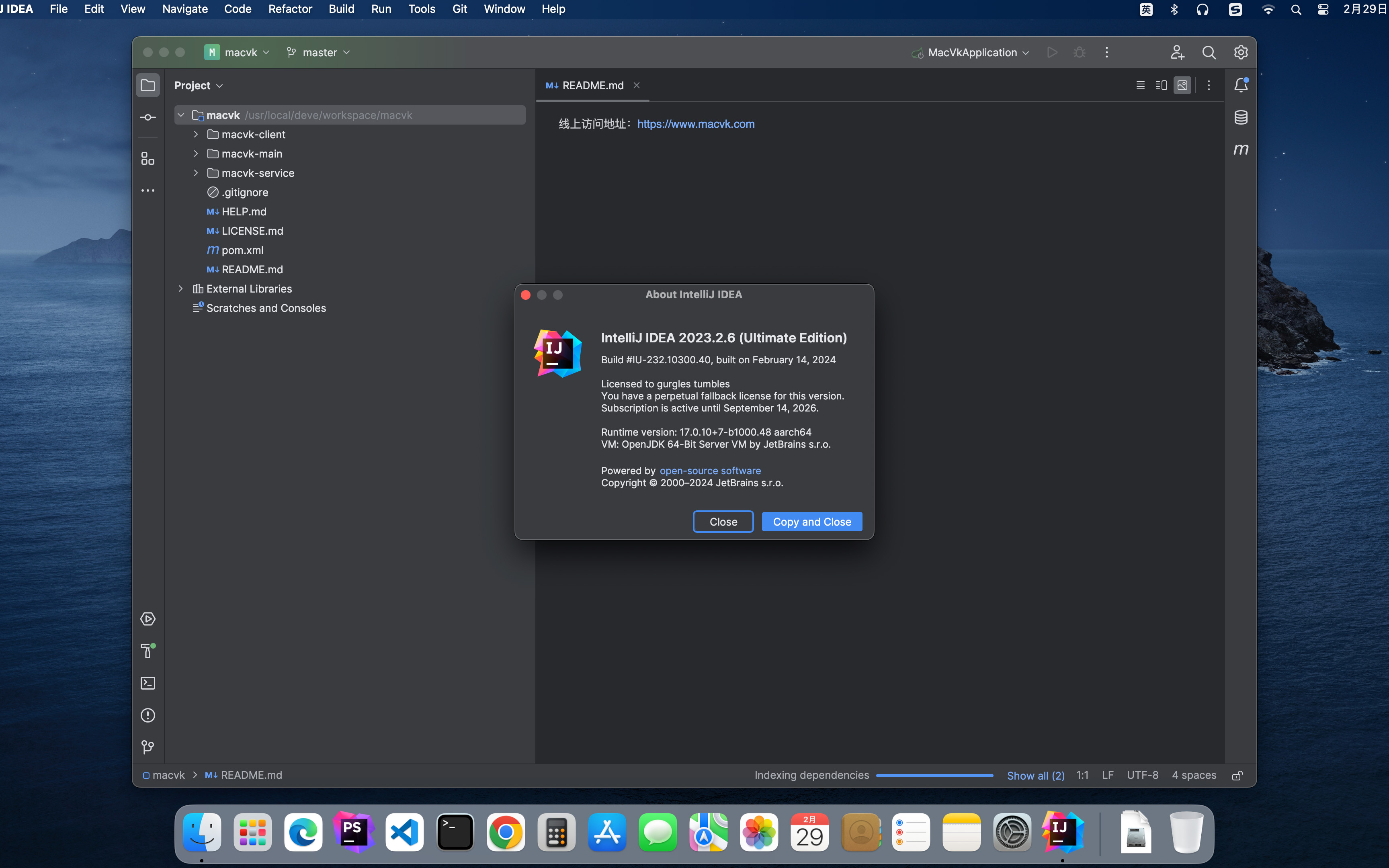 JetBrains IntelliJ IDEA 截图 1